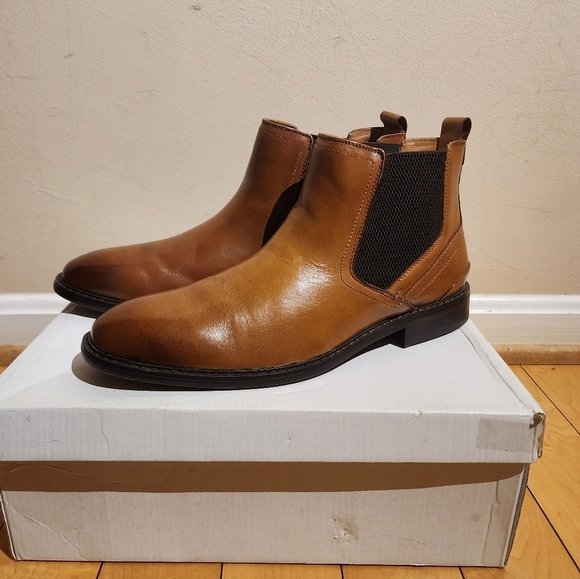 STEVE MADDEN ANSARI MEN’S BUTTER SCOTCH  ANKLE BOOT main image 8